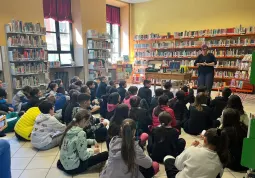 I bambini della scuola primaria IC Carducci di Busca